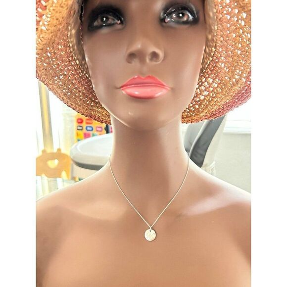 T&Co. 925 Initial Y Discs Necklace - Picture 8 of 9